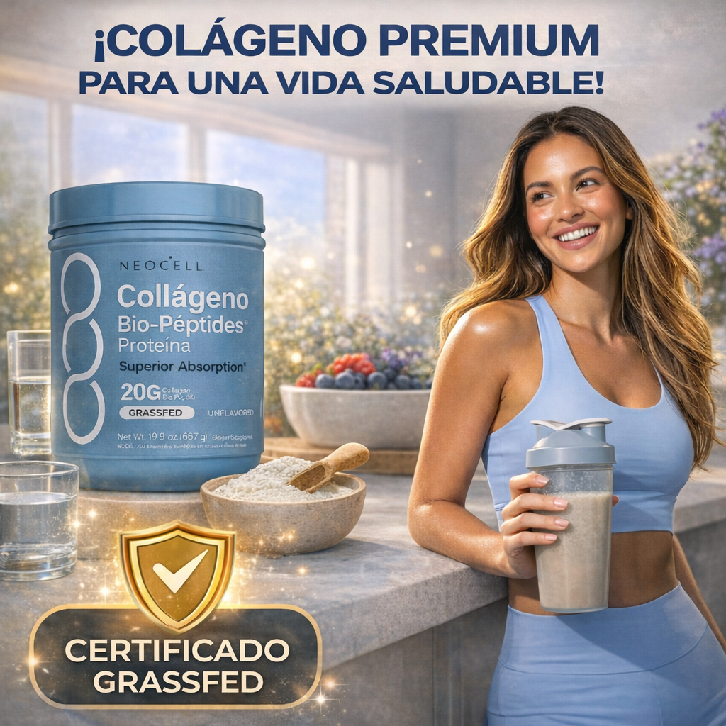 Colágeno Premium Bio-Péptides 20G Rejuvenecedor