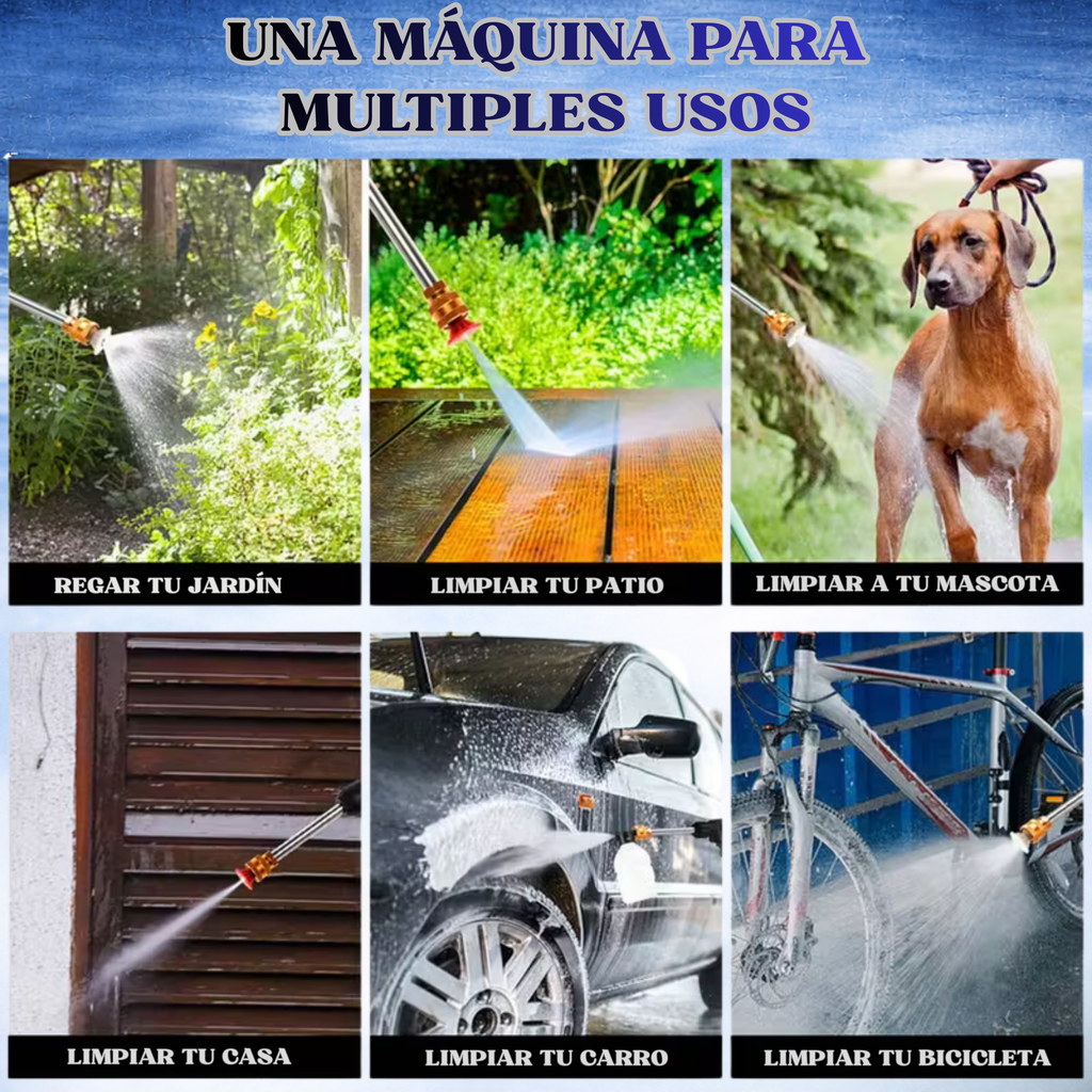 Hidrolavadora inalámbrica a presión